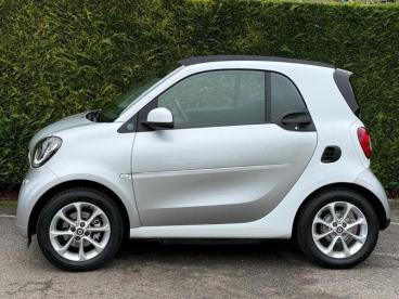 SPOTICAR Smart Fortwo Electrique 82ch Business + Occasion - Citadine Electrique Tridion Blanc/argent Cool Silver Metal - Saint-cloud - 1203811992_5