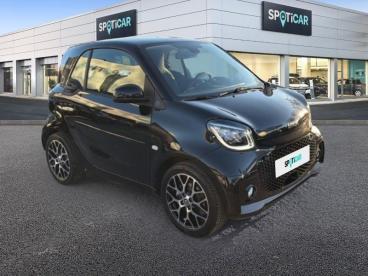 SPOTICAR Smart Fortwo Eq 82ch Prime Occasion - Citadine Electrique Tridion Noir/blanc - Nice - 1203829639_3
