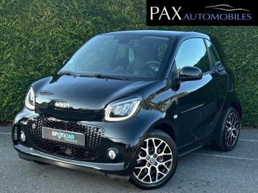 SPOTICAR Smart Fortwo Eq 82ch Prime Occasion - Citadine Electrique Tridion Noir/noir - Saint-cloud - 1203832745_1