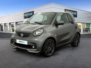 SPOTICAR Smart Fortwo Coupe 0.9 90 Ch S&s Ba6 Brabus Style Occasion - Citadine Essence Gris - Boulogne Billancourt - 1203846396_1