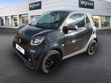 SPOTICAR Smart Fortwo Coupe 0.9 90 Ch S&s Passion Occasion - Citadine Essence Noir - La Seyne Sur Mer - 1203869698_1