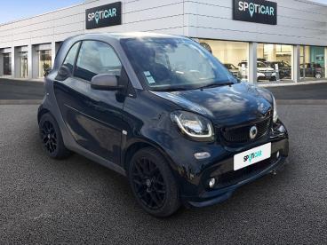 SPOTICAR Smart Fortwo Coupe 0.9 90 Ch S&s Passion Occasion - Citadine Essence Noir - La Seyne Sur Mer - 1203869698_3