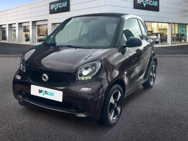 SPOTICAR Smart Fortwo 90ch Passion Twinamic Occasion - Citadine Essence Tridion Noir/marron Autumn Brown Metall - Nice - 1203872362_1