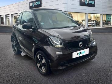 SPOTICAR Smart Fortwo 90ch Passion Twinamic Occasion - Citadine Essence Tridion Noir/marron Autumn Brown Metall - Nice - 1203872362_3