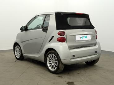 SPOTICAR Smart Fortwo Cabrio 1.0 71ch Mhd Neutroclimat Occasion - Citadine Essence Silver Metallic - Nanterre - 1203909453_3