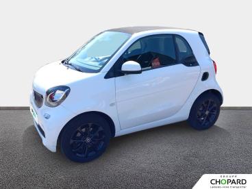 SPOTICAR Smart Fortwo Coupe 82 Ch Electrique Ba1 Pure Occasion - Citadine Electrique Blanc - Frejus - 1204122966_1