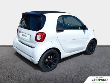 SPOTICAR Smart Fortwo Coupe 82 Ch Electrique Ba1 Pure Occasion - Citadine Electrique Blanc - Frejus - 1204122966_3