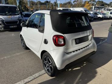 SPOTICAR Smart Fortwo Cabrio 71ch Prime Twinamic Occasion - Citadine Essence Blanc - Marseille - 1203776875_5