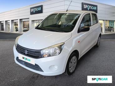 SPOTICAR Suzuki Celerio 1.0 Privilege Occasion - Citadine Essence Blanc - Toulouse - 1203872732_1