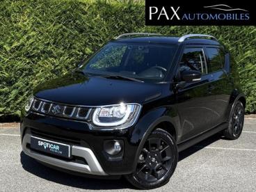 SPOTICAR Suzuki Ignis 1.2 Dualjet Hybrid 83ch Pack Occasion - Citadine Hybride Super Black Pearl Métallisé - Saint-cloud - 1203655389_1