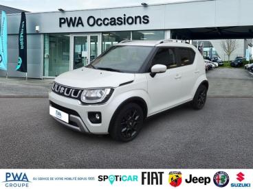 SPOTICAR Suzuki Ignis 1.2 Dualjet Hybrid 83ch Pack Auto Occasion - Citadine Hybride Pure White Pearl Métallisé - Reims - 1203760825_1