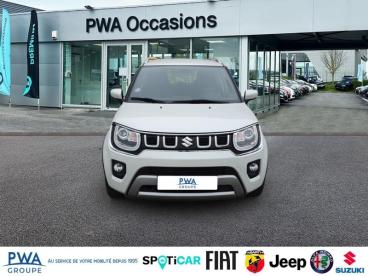 SPOTICAR Suzuki Ignis 1.2 Dualjet Hybrid 83ch Pack Auto Occasion - Citadine Hybride Pure White Pearl Métallisé - Reims - 1203760825_2