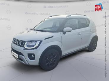 SPOTICAR Suzuki Ignis 1.2 Dualjet Hybrid 83ch Pack Gps Occasion - Citadine Hybride Pure White Pearl Métallisé - Laxou - 1203764558_1