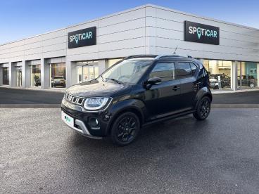 SPOTICAR Suzuki Ignis 1.2 Dualjet Hybrid 83ch Pack Occasion - Citadine Hybride Super Black Pearl Métallisé - Reims - 1203805573_1