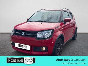 SPOTICAR Suzuki Ignis 1.2 Dualjet Avantage 5 Portes  (janv. 2019) (co2 1 Occasion - Citadine Essence Rouge - Lanester Cedex - 1203969749_1