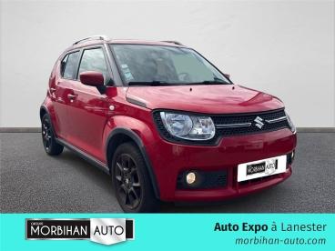 SPOTICAR Suzuki Ignis 1.2 Dualjet Avantage 5 Portes  (janv. 2019) (co2 1 Occasion - Citadine Essence Rouge - Lanester Cedex - 1203969749_3