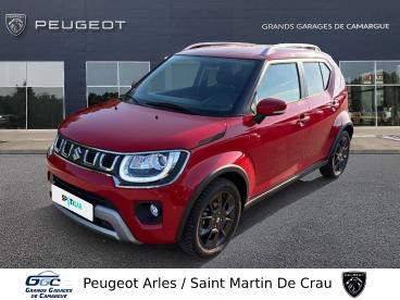 SPOTICAR Suzuki Ignis 1.2 Dualjet Hybrid Pack Occasion - Citadine Essence Fervent Red - Arles - 1203982989_1