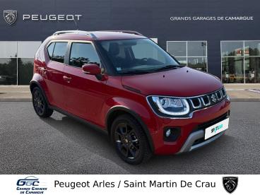 SPOTICAR Suzuki Ignis 1.2 Dualjet Hybrid Pack Occasion - Citadine Essence Fervent Red - Arles - 1203982989_3