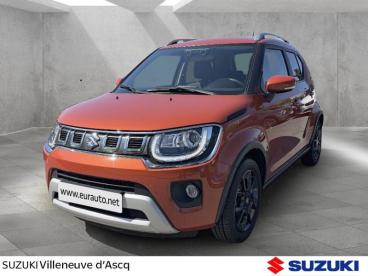 SPOTICAR Suzuki Ignis 1.2 Dualjet Hybrid 83ch Pack Auto Occasion - Citadine Hybride Orange - Villeneuve-d'ascq - 1204020903_1