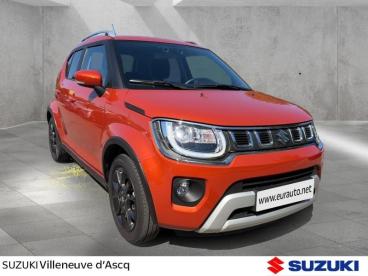 SPOTICAR Suzuki Ignis 1.2 Dualjet Hybrid 83ch Pack Auto Occasion - Citadine Hybride Orange - Villeneuve-d'ascq - 1204020903_3