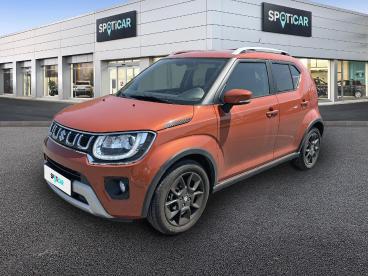 SPOTICAR Suzuki Ignis 1.2 Dualjet Hybrid 83ch Pack Allgrip Occasion - Citadine Hybride So'color Flame Orange Pearl/black Métal - Loison sous lens - 1204101889_1