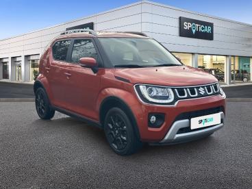 SPOTICAR Suzuki Ignis 1.2 Dualjet Hybrid 83ch Pack Occasion - Citadine Hybride Orange - Englos - 1204127200_3