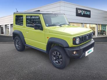 SPOTICAR Suzuki Jimny 1.5 Vvt 102ch Pack Occasion - Suv-4x4 Essence Jaune - Roanne - 1204192791_3