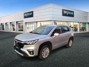 SPOTICAR Suzuki S-cross 1.4 Boosterjet Hybrid Privilege Occasion - Suv-4x4 Hybride Gris Clair - Ancenis-st-gereon - 1203777439_1