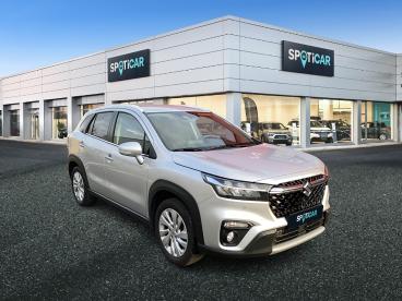 SPOTICAR Suzuki S-cross 1.4 Boosterjet Hybrid Privilege Occasion - Suv-4x4 Hybride Gris Clair - Ancenis-st-gereon - 1203777439_3