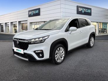 SPOTICAR Suzuki S-cross 1.4 Boosterjet Hybrid 129ch Privilege Occasion - Suv-4x4 Hybride Cool White Pearl Métallisé - Courrieres - 1203833035_1