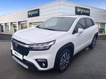 SPOTICAR Suzuki S-cross 1.4 Boosterjet Hybrid 110ch Style My25 Occasion - Suv-4x4 Hybride Cool White Pearl Métallisé - St Leonard - 1203889139_1