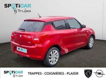 SPOTICAR Suzuki Swift 1.2 Dualjet Hybrid Privilege Occasion - Citadine Essence Rouge - Plaisir - 1203667550_5