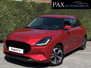 SPOTICAR Suzuki Swift 1.2 Hybrid 83ch Pack Auto Occasion - Citadine Hybride Burning Red Pearl Metal - Saint-cloud - 1203684909_1