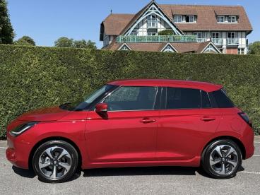 SPOTICAR Suzuki Swift 1.2 Hybrid 83ch Pack Auto Occasion - Citadine Hybride Burning Red Pearl Metal - Saint-cloud - 1203684909_5