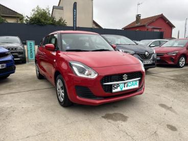 SPOTICAR Suzuki Swift 1.2 Dualjet Hybrid 83ch Avantage Occasion - Citadine Hybride Rouge - St Maur Des Fosses - 1203686143_2