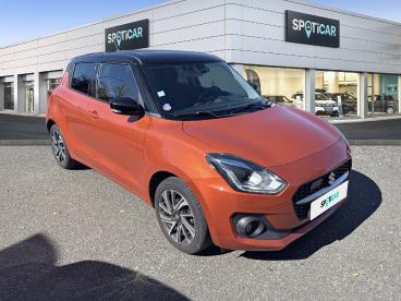 SPOTICAR Suzuki Swift 1.2 Dualjet Hybrid 83ch Pack Occasion - Citadine Hybride So'color Flame Orange Pearl/black Métal - Vernouillet - 1203689041_3
