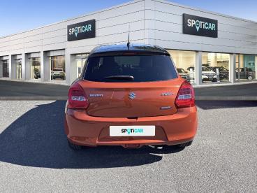SPOTICAR Suzuki Swift 1.2 Dualjet Hybrid 83ch Pack Occasion - Citadine Hybride So'color Flame Orange Pearl/black Métal - Vernouillet - 1203689041_5