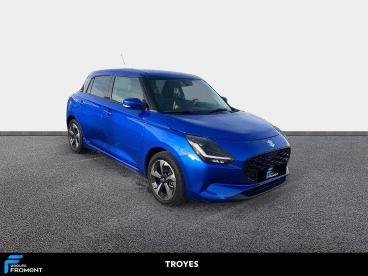 SPOTICAR Suzuki Swift 1.2 Dualjet Hybrid Pack Occasion - Citadine Hybride Frontier Blue Pearl Metal - La Chapelle Saint-luc Cedex - 1203757210_3
