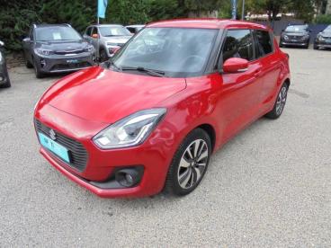 SPOTICAR Suzuki Swift 1.2 Dualjet Hybrid Shvs 90ch Pack Occasion - Citadine Hybride Fervent Red - Bagnols Sur Ceze - 1203760407_1