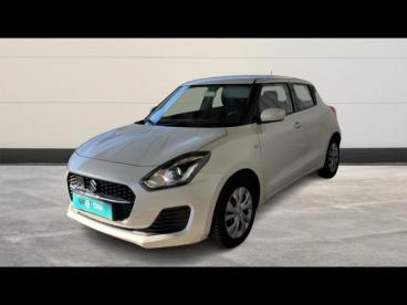 SPOTICAR Suzuki Swift 1.2 Dualjet Hybrid 83ch Avantage Occasion - Citadine Hybride Pure White Pearl Métallisé - Salon De Provence - 1203770671_1