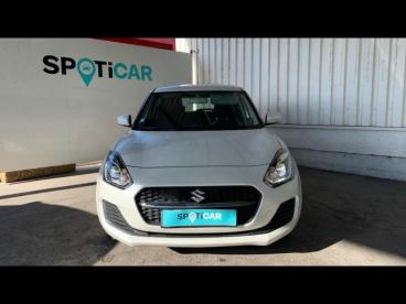 SPOTICAR Suzuki Swift 1.2 Dualjet Hybrid 83ch Avantage Occasion - Citadine Hybride Pure White Pearl Métallisé - Salon De Provence - 1203770671_2