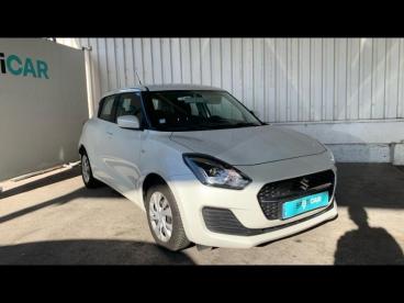 SPOTICAR Suzuki Swift 1.2 Dualjet Hybrid 83ch Avantage Occasion - Citadine Hybride Pure White Pearl Métallisé - Salon De Provence - 1203770671_3