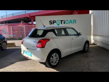 SPOTICAR Suzuki Swift 1.2 Dualjet Hybrid 83ch Avantage Occasion - Citadine Hybride Pure White Pearl Métallisé - Salon De Provence - 1203770671_5