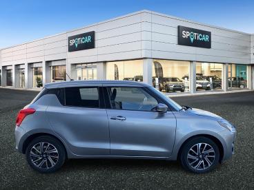 SPOTICAR Suzuki Swift 1.2 Dualjet Hybrid Pack Occasion - Citadine Hybride Gris Foncé - Ancenis-st-gereon - 1203777438_4