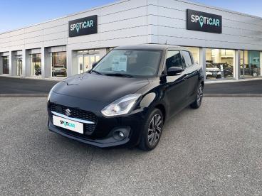 SPOTICAR Suzuki Swift 1.2 Dualjet Hybrid 83ch Pack Occasion - Citadine Hybride Super Black Pearl Métallisé - Reims - 1203828496_1
