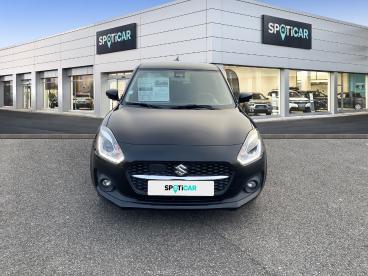 SPOTICAR Suzuki Swift 1.2 Dualjet Hybrid 83ch Pack Occasion - Citadine Hybride Super Black Pearl Métallisé - Reims - 1203828496_2