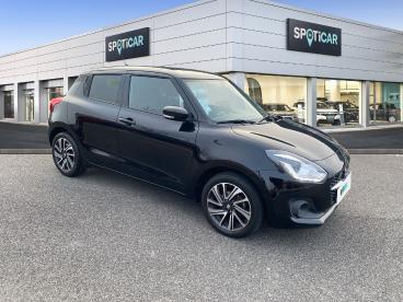 SPOTICAR Suzuki Swift 1.2 Dualjet Hybrid 83ch Pack Occasion - Citadine Hybride Super Black Pearl Métallisé - Reims - 1203828496_3