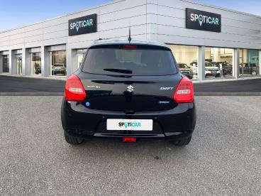 SPOTICAR Suzuki Swift 1.2 Dualjet Hybrid 83ch Pack Occasion - Citadine Hybride Super Black Pearl Métallisé - Reims - 1203828496_5