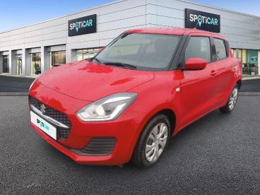 SPOTICAR Suzuki Swift 1.2 Dualjet Hybrid 83ch Avantage Occasion - Citadine Hybride Rouge - Le Mans - 1203829721_1