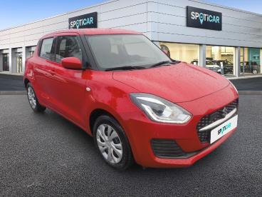 SPOTICAR Suzuki Swift 1.2 Dualjet Hybrid 83ch Avantage Occasion - Citadine Hybride Rouge - Le Mans - 1203829721_3